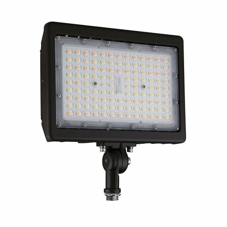 BEYOND LED TECHNOLOGY LED Flood Light|90 W|11321 Lumns | Adj CCT 3000K-4000K-5000K |Knuckle Mount | Bronze Housing BLT-FL06-90WCH8A1-BRFMCA30/40/50/k